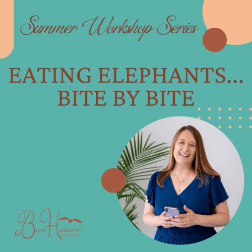 Eating Elephants...Bite by Bite